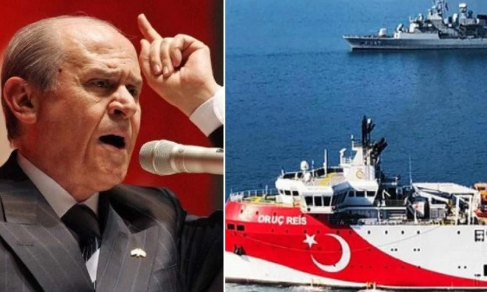 Μπαχτσελί: "Δίκαιος ο αγώνας της Τουρκίας στο Αιγαίο